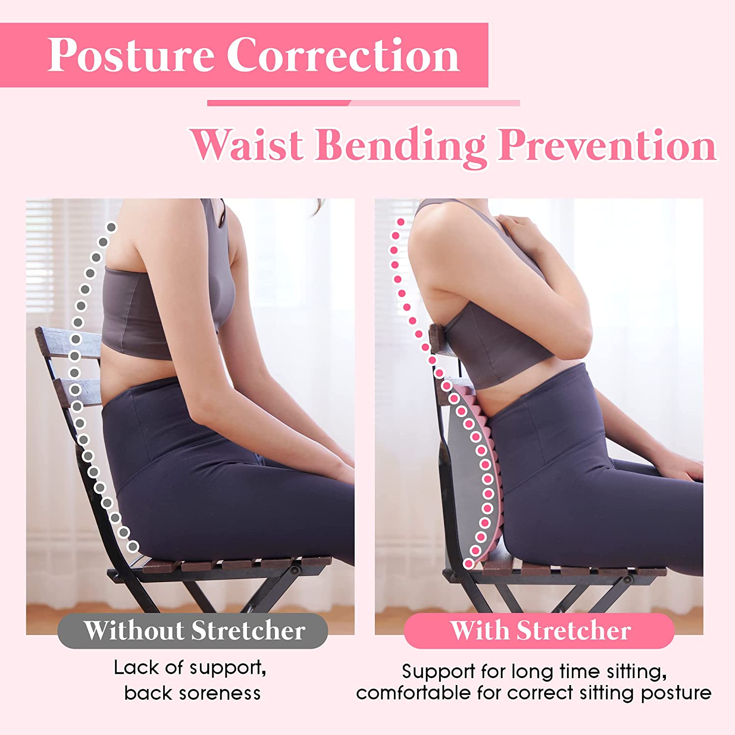 Lower Back Pain Relief Treatme - Posture Corrector Back Brace บทวิจารณ์และราคา