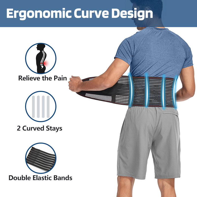 Lower Back Brace Support Belt  - Posture Corrector Back Brace บทวิจารณ์และราคา