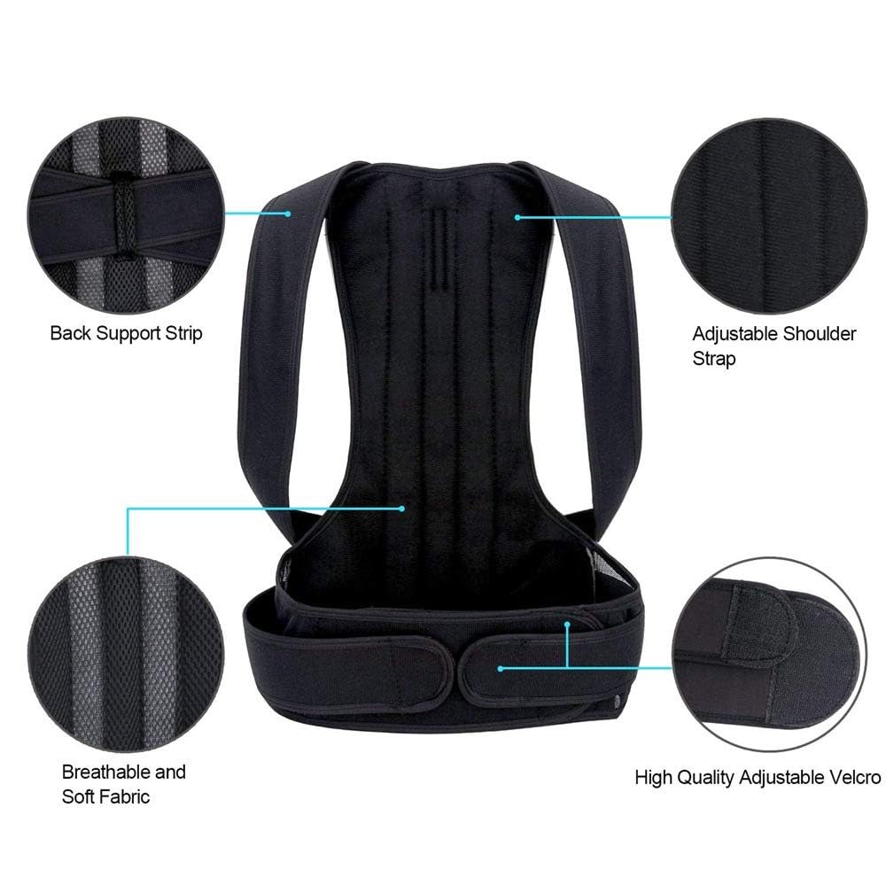 Posture Corrector for Men & Wo - Posture Corrector Back Brace บทวิจารณ์และราคา
