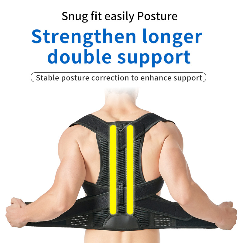 3XL 4XL Alloy Plate Shoulder P - Posture Corrector Back Brace บทวิจารณ์และราคา
