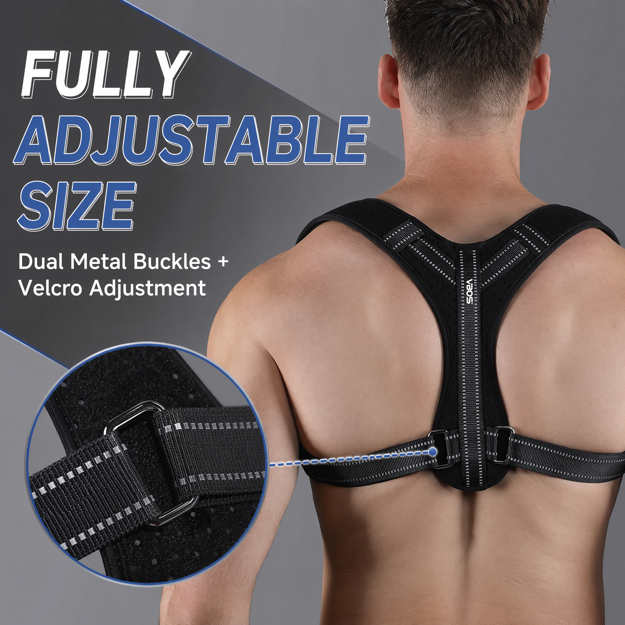 VBOSI Back Posture Corrector B - Posture Corrector Back Brace บทวิจารณ์และราคา
